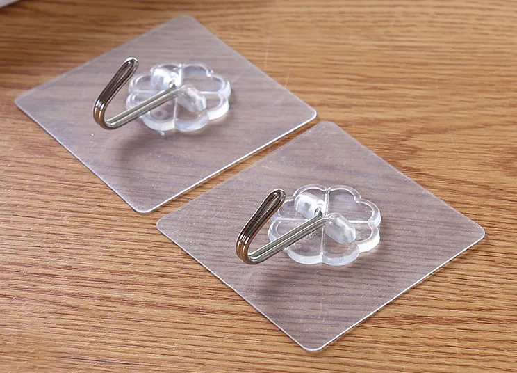 6 шт. крепкий клей крюк настенная дверь липкая вешалка для кухни ванной комнаты