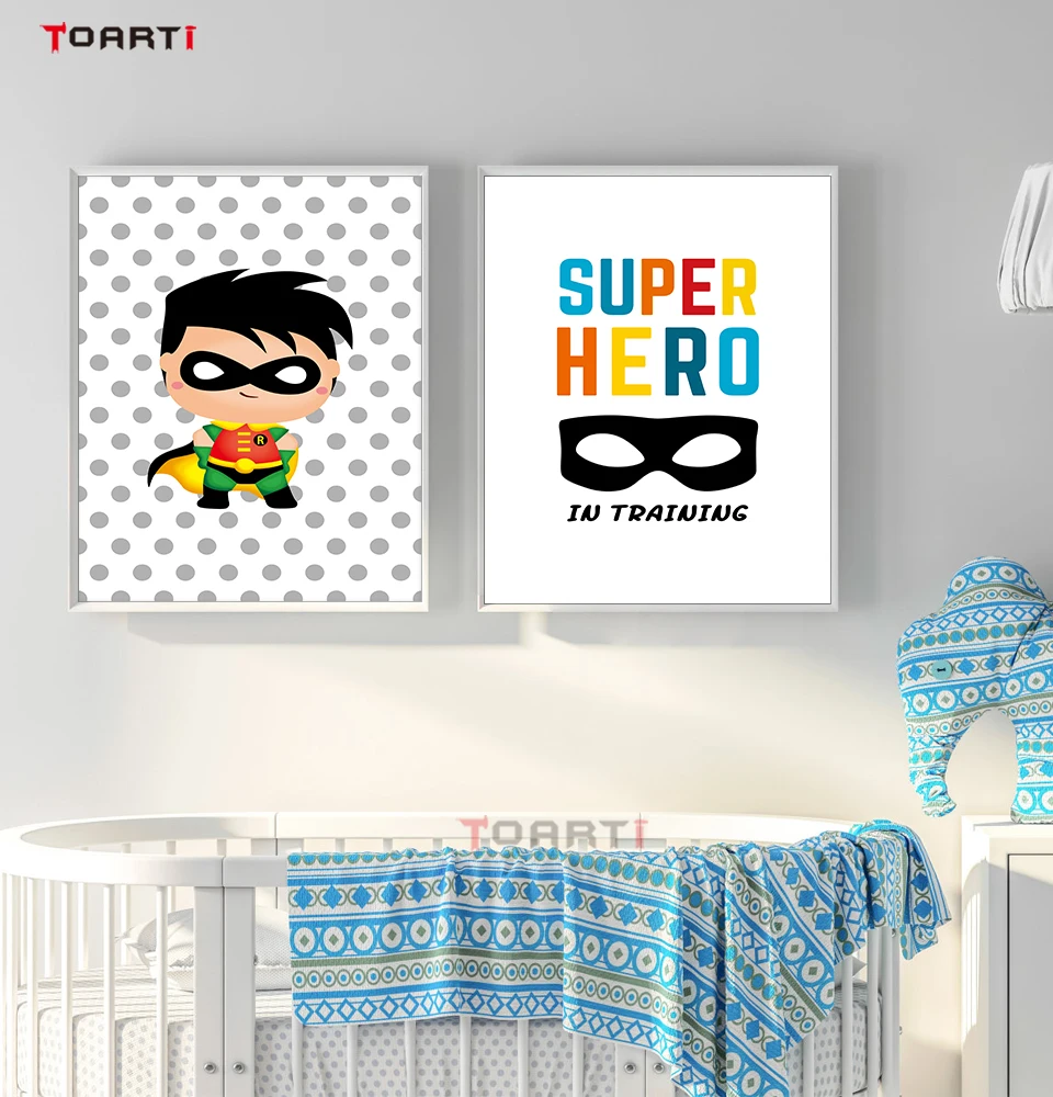 Домашний декор для детской комнаты Большой Настенный постер и печать