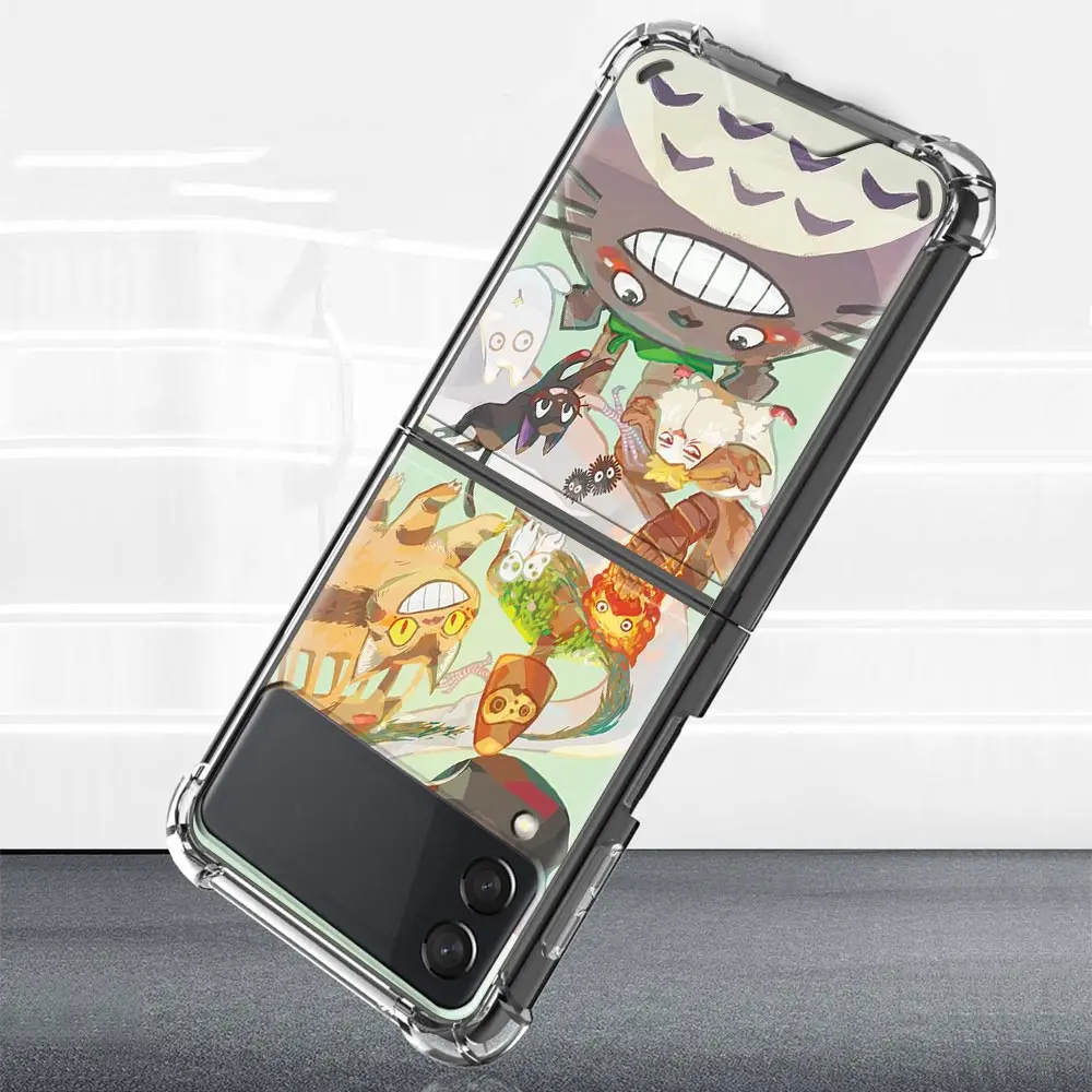 Чехол из ТПУ с подушкой безопасности для Samsung Galaxy Z Flip3 мягкий чехол ZFlip 3