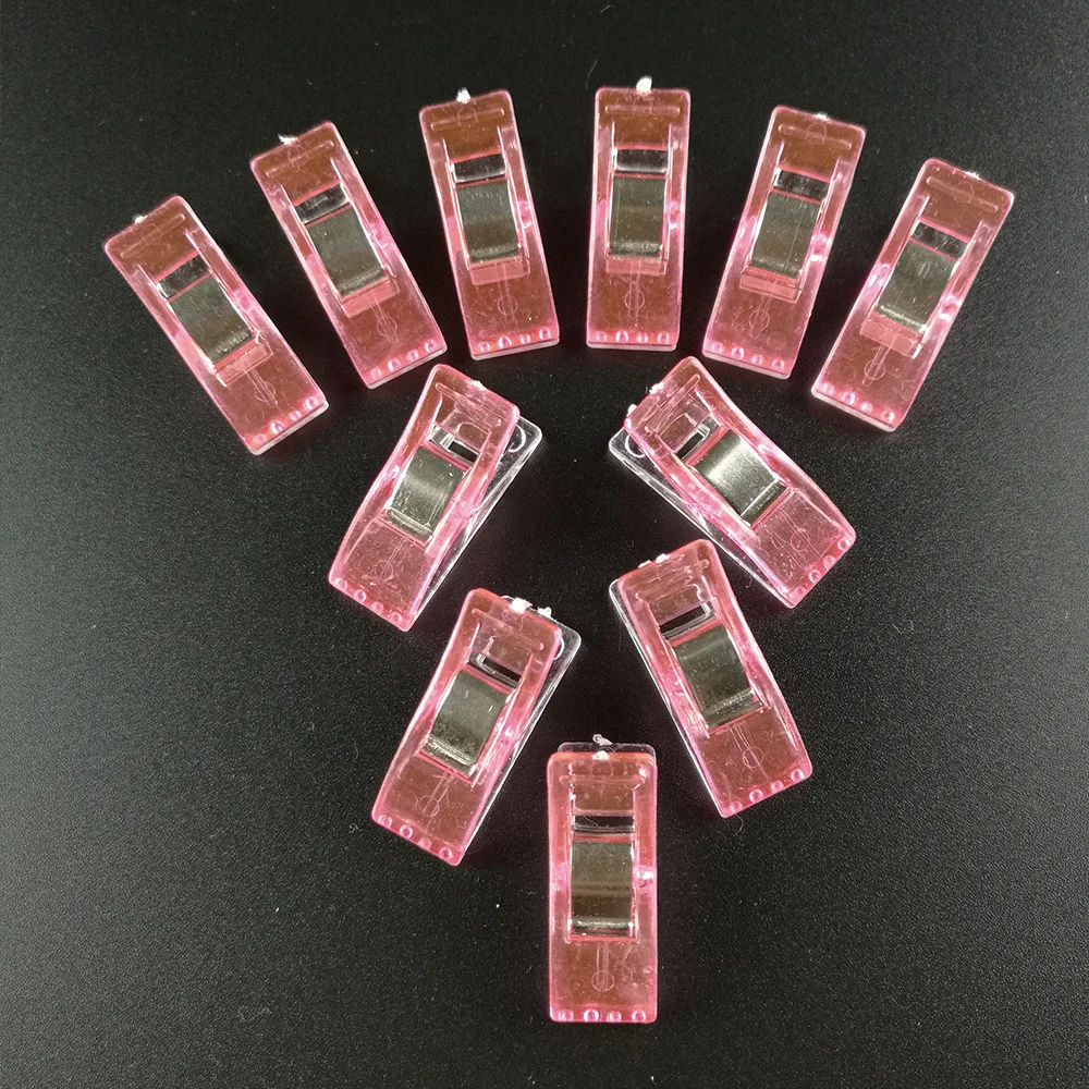 

20pcs Clips DIY Plastic Sewing Fixed Clips Patchwork Crafts Plastic Garments Clips Crafts DIY Scrapbooking Sewing Accessories