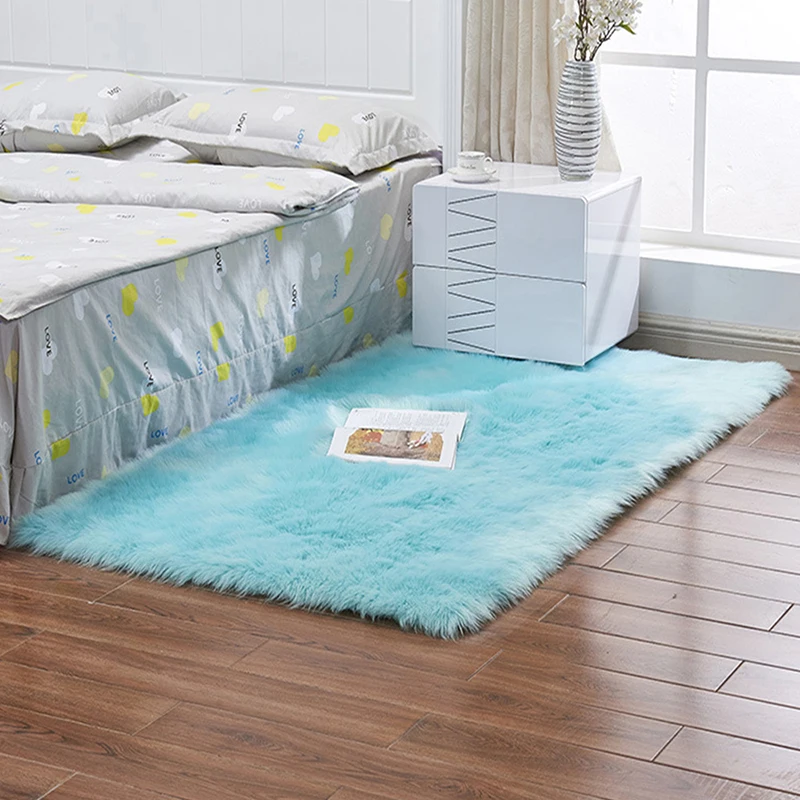 Мягкие пушистые плюшевые коврики большой ворсистый коврик для гостиной спальни