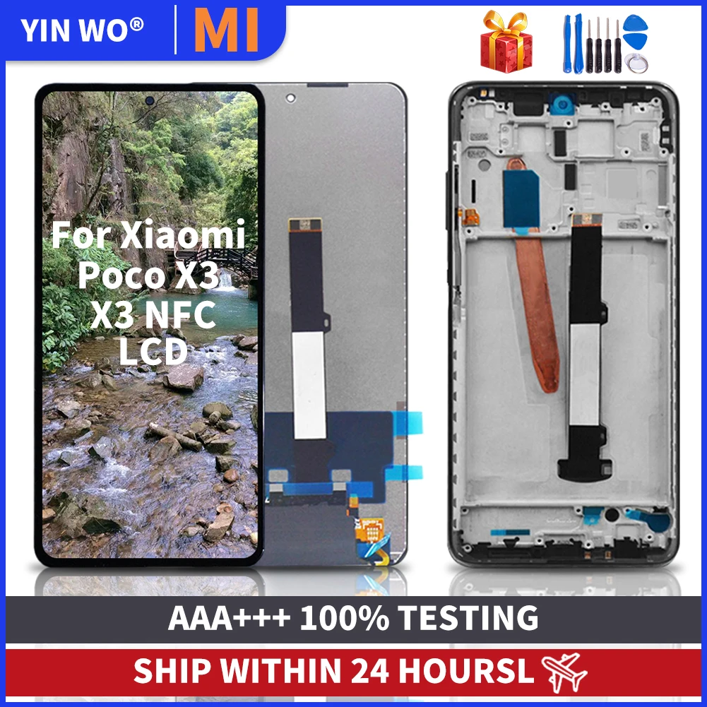 

Оригинальный сенсорный ЖК-экран 6,67 дюйма для Xiaomi POCO X3