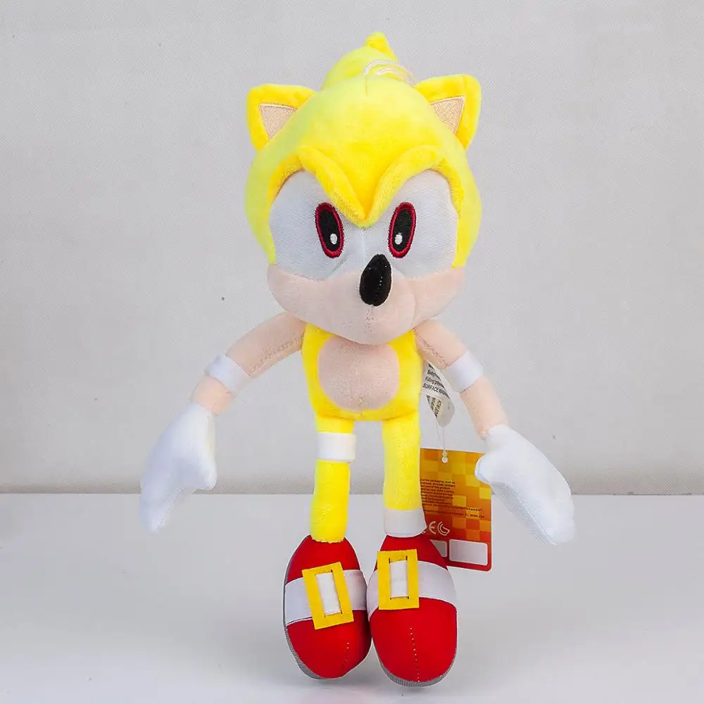 Плюшевая Соник супер звуковая и Werehog Кукла Мягкие животные игрушка 13 дюймов
