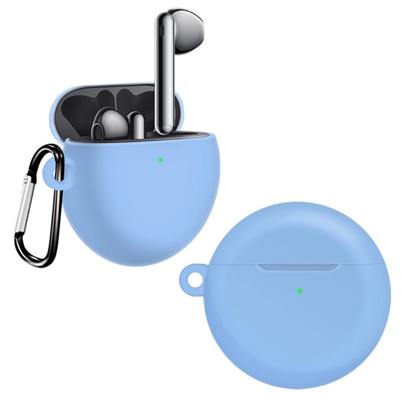 

Case Cover for -HUAWEI FreeBuds 4 Earbuds, Liquid Silicone Case Cover Accessories Fit for FreeBuds 4 Charging Case