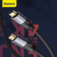 baseus 4k hd to 4k hd cable same screen hd conversion cable adapter audio and video syne output cable for projection hd tv
