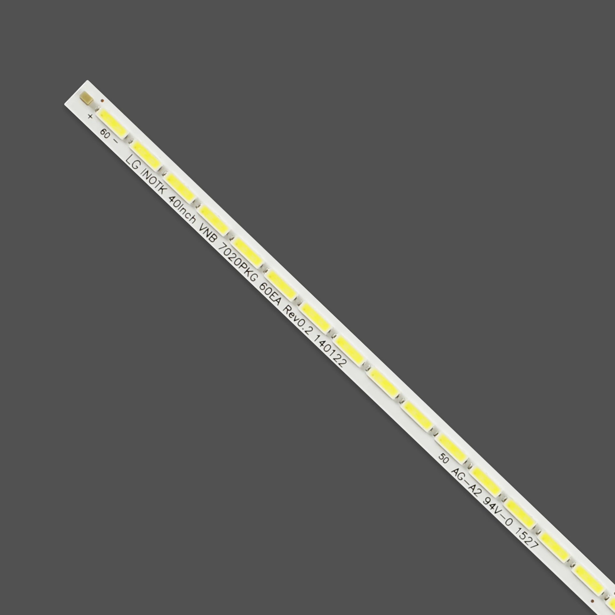 

501mm LED backlight strip for LG Innotek 40inch VNB 7020PKG 60EA LUXC0140001 LED40127FHDCNTD VES400UNVS-3D-N01 2D-N02 N03 N05