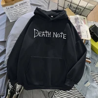 womens sweatshirt jackets 2021 y2k top oversized undefined harajuku hooded pullover tee long sleeve clothes death note