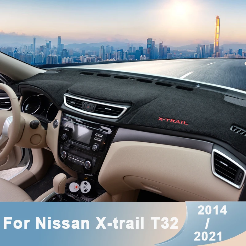 Крышка приборной панели автомобиля для Nissan X trail t32 2014 2019 2020 2021 панельный коврик