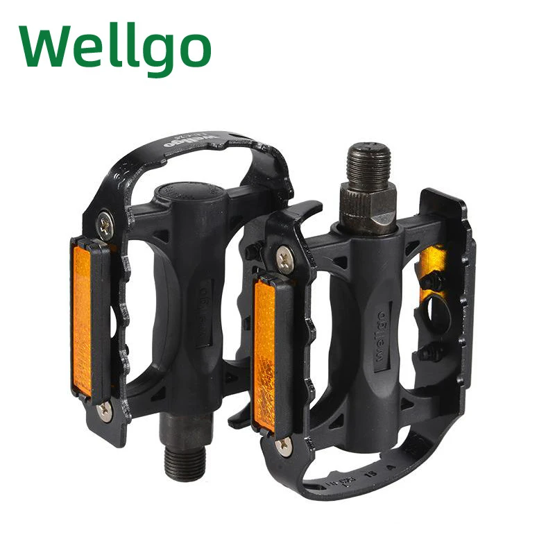 Велосипедные педали Wellgo LU-C25, алюминиевые