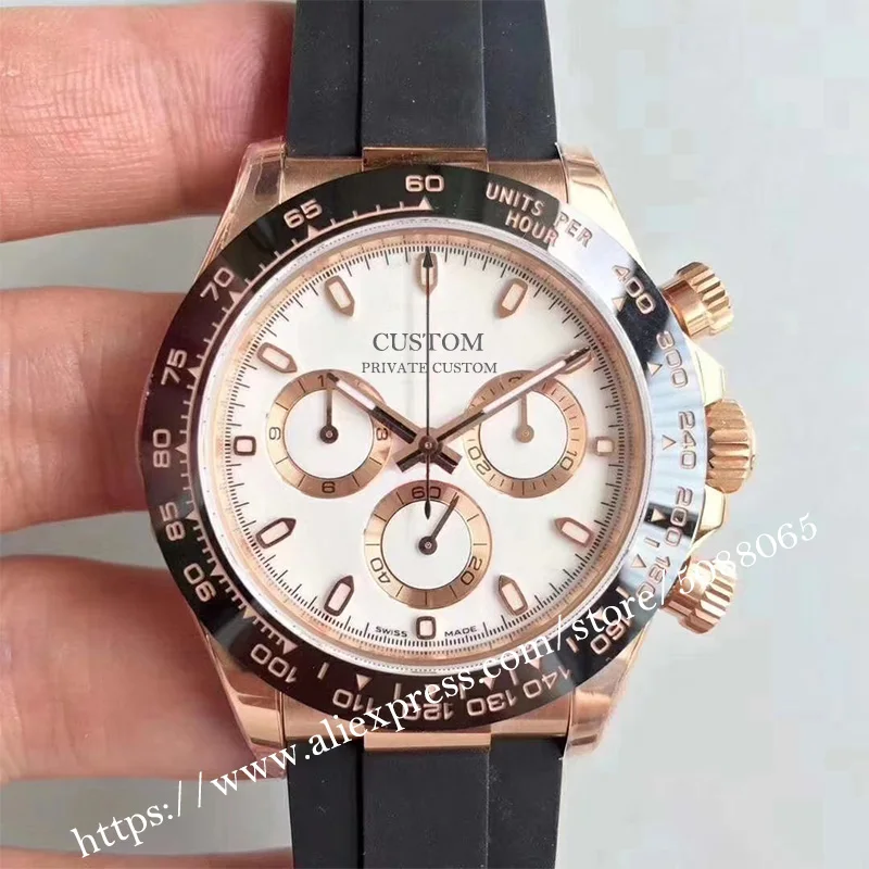 Часы 39 мм Роскошные брендовые автоматические механические часы для мужских