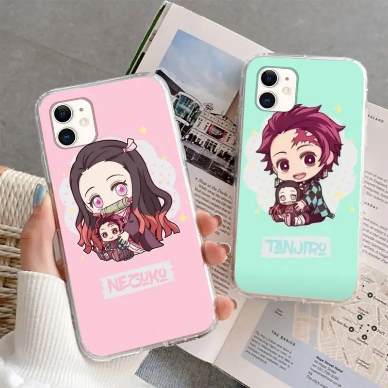 

Demon Slayer Phone Case for iphone 12 Mini SE 2020 5 5S 6 6S Plus 7 8 Plus X XR XS 11 Pro Max Fundas Coque cover