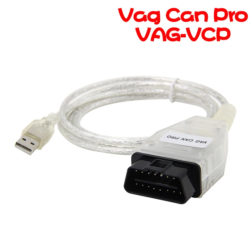 VAG CAN PRO V5.5.1 FTDI FT245RL чип VCP OBD2 Диагностический интерфейс USB кабель Поддержка Can Bus UDS K