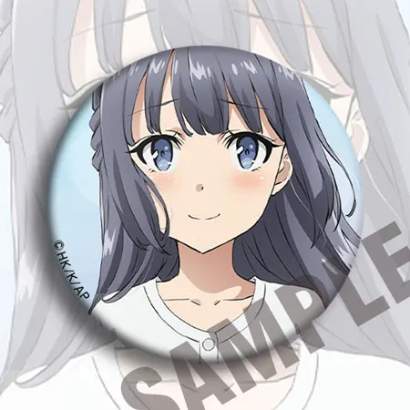 COSTAR 58 мм аниме Sakurajima Mai Koga Tomoe Futaba Rio Toyohama Nodoka фигурка 4835 значки круглая брошь