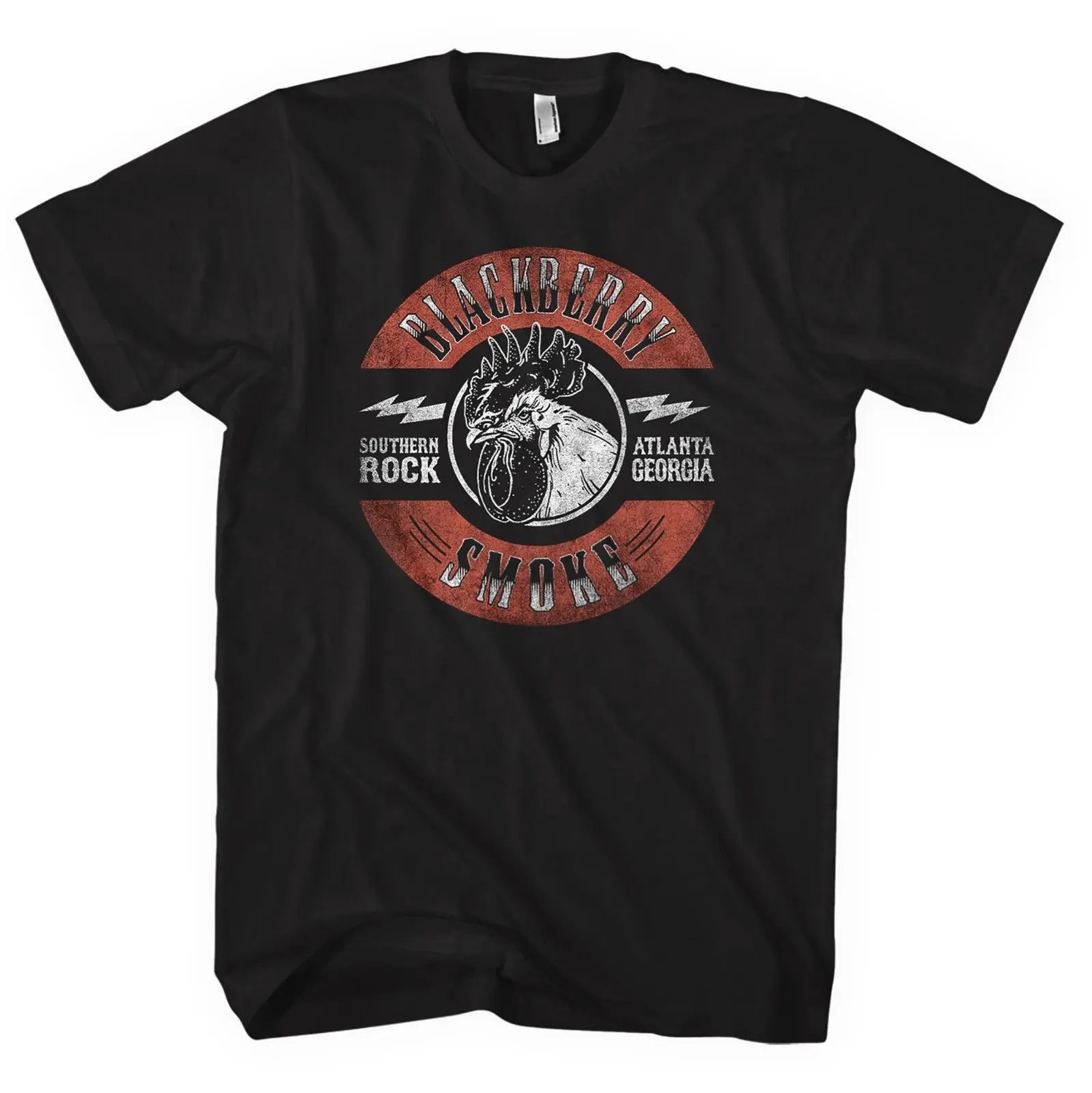 Мужская Blackberry Smoke Southern Rock Atlanta Джорджия черная полоса рубашка Размер Средний |