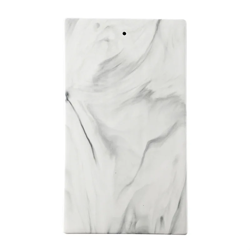 Мраморная текстура Северной Европы керамическая пластина западный ресторан