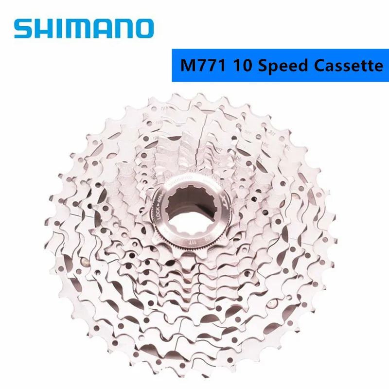 Звездочки для горного велосипеда Shimano Deore XT CS-M771 MTB кассета 10 скоростей маховик