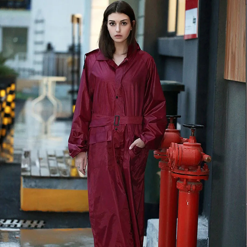 Женский дождевик плащ водонепроницаемый Тренч для взрослых велосипед мотоцикл