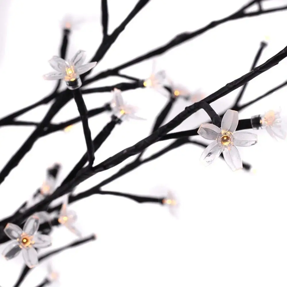 Светодиодный светильник в виде цветущего дерева Настольный бонсай 20 дюймов