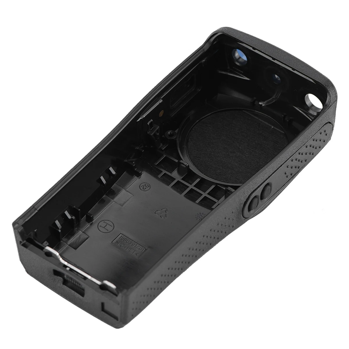 

SOONHUA Walkie Talkie Front Case With 2 Knobs Portable Housing Shell Kit Case Replacement Housing Case For Motorola EP4 Black