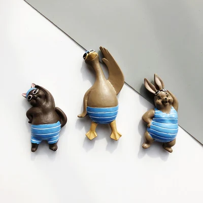 3D стерео Спортивная искусственная утка кролик кот творческие фотообои для