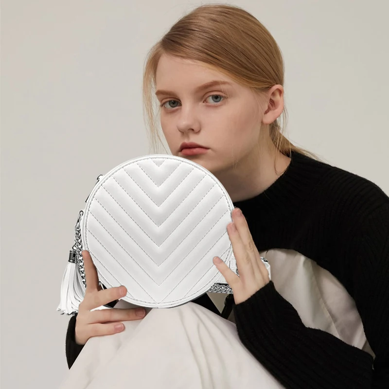 Новое поступление 2020 модная круглая сумка через плечо маленькие сумки женские