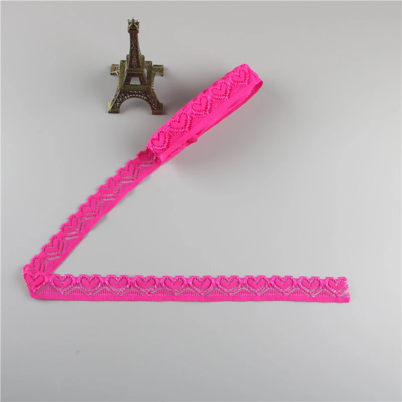 Красивая эластичная кружевная лента 10 ярдов/партия ширина 18 мм ткань ремесла