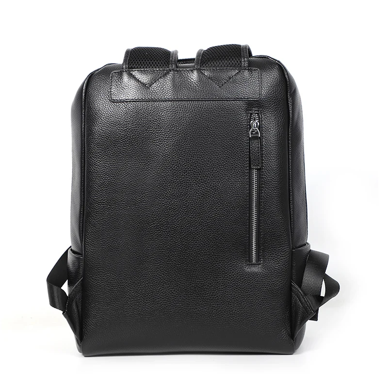 Мужской водонепроницаемый рюкзак из натуральной кожи для ноутбука 100%