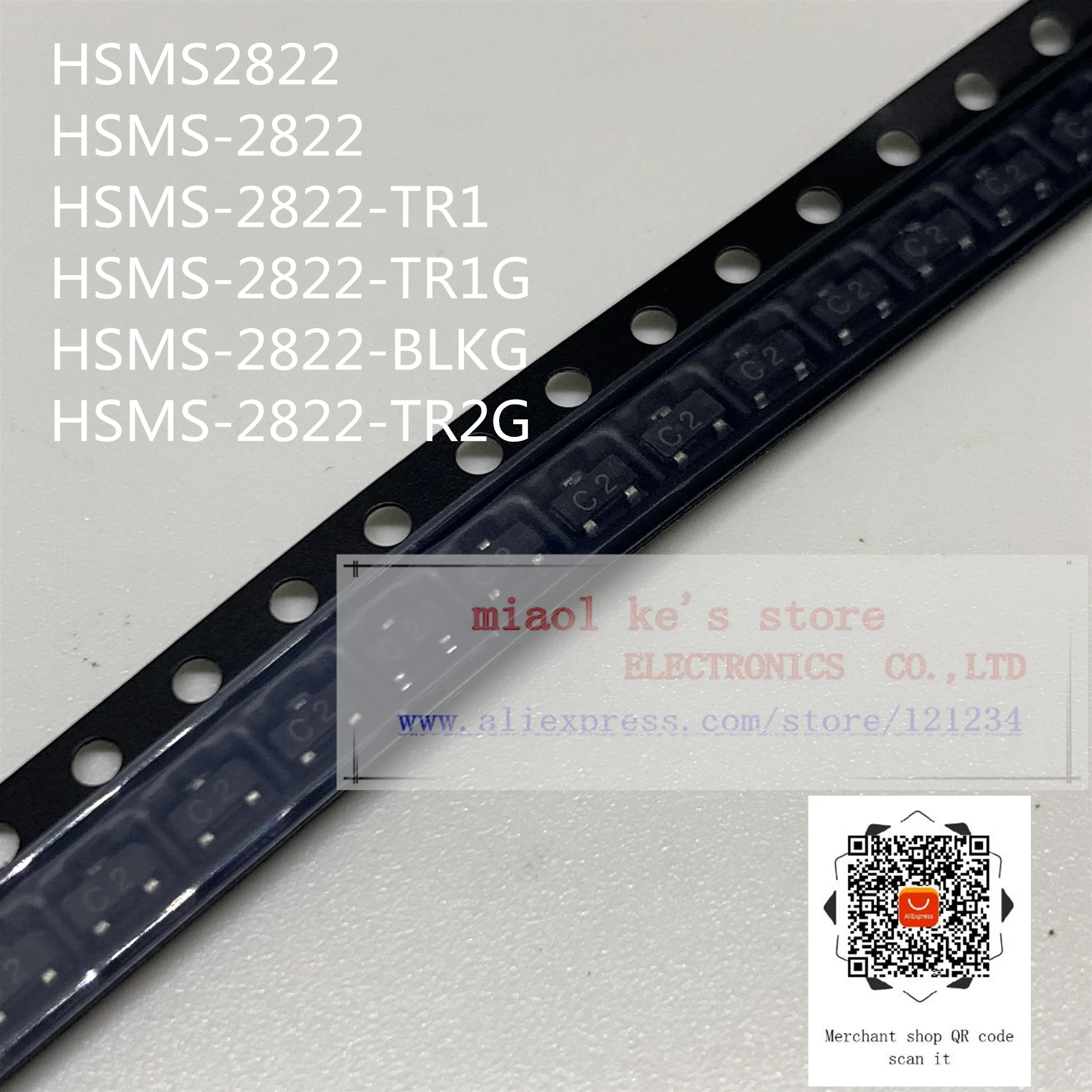 [10 шт.] Новинка: HSMS2822 диодный диод 5 15 в |Диоды| |