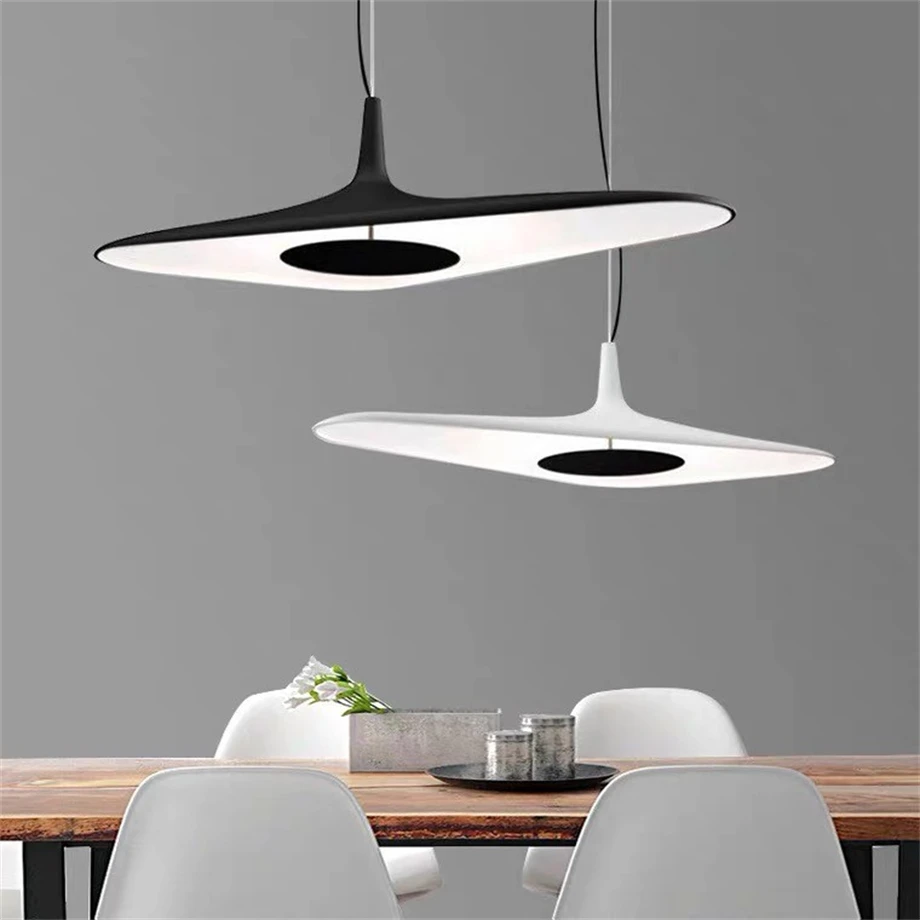 

Postmodern Design Led Pendant Light Diningroom Metal Suspension Light Interior Kitchen Cafe Island Resin Hanging Lamp Chandelier