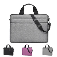 laptop bag sleeve for macbook pro air 13 3 14 15 6 inch protective case carrying handbag shoulder bag