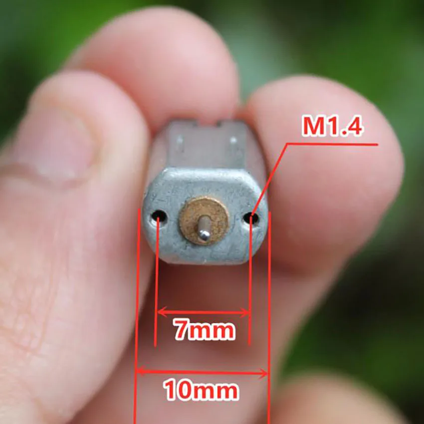 DC3.7V M10 DC Motor 30mA Lengthened 10000rpm/min Micro DIY Small Toy Positive and Negative | Строительство и ремонт