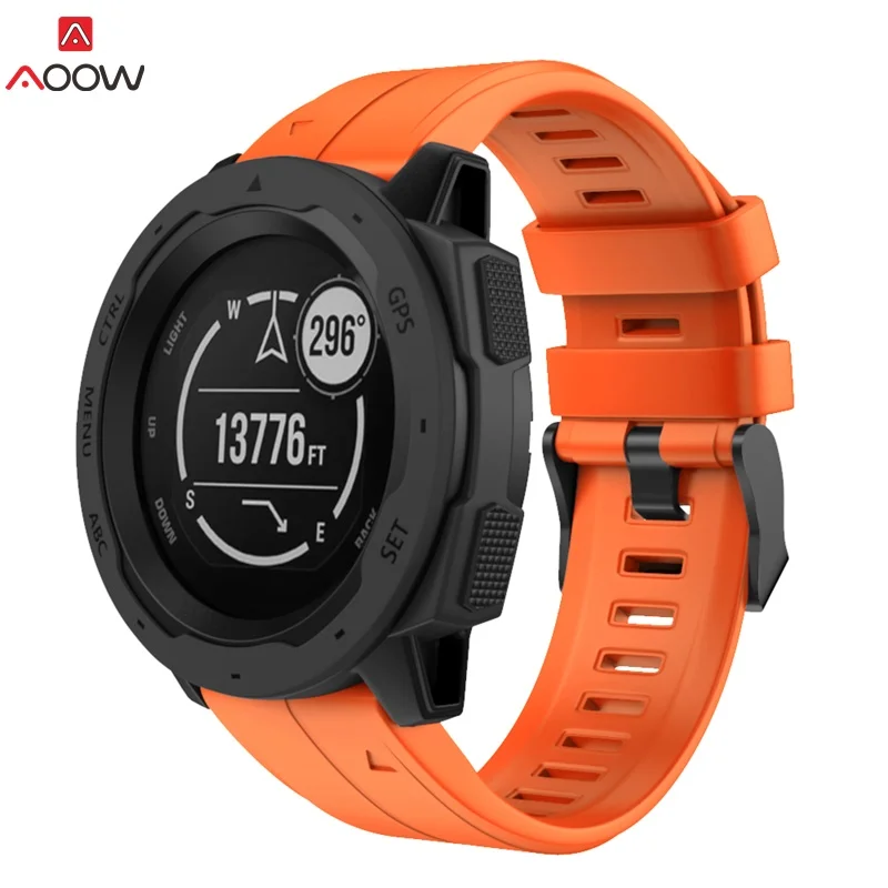 Силиконовые ремешки для часов Garmin fenix6 6S 5X 6X 5S x5plus 3 3HR forerunner935 945 подход S60 ремешок браслет ремень/20 мм/22 мм 26 мм