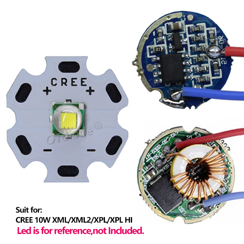 Блок питания 3 Вт 5 10 XPE 3535 XPG2 XML2 5050 T6 светодиодный фонарь 1 2 в 6 В 4 12 24 30 режим режимов