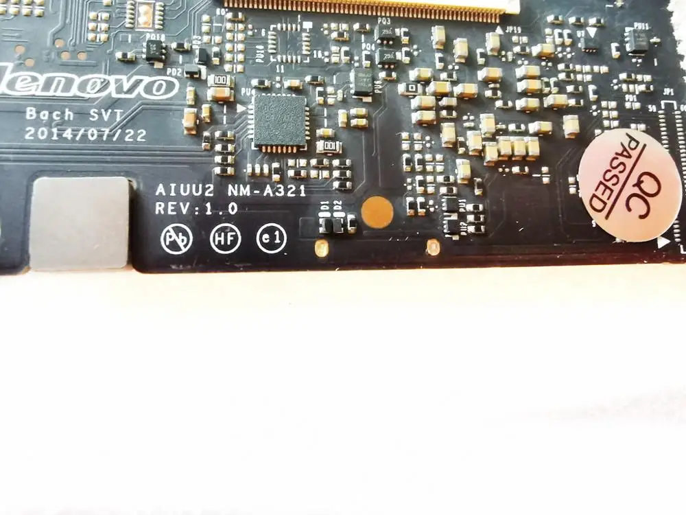 Оригинальная материнская плата для ноутбука Lenovo YOGA 3 PRO 5Y70 8 ГБ цвет NM A321 рев 1 0