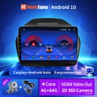 Автомагнитола для Hyundai Tucson IX35 2010-2015, 10 дюймов, Android 10, мультимедийный DVD-плеер, навигация для Carplay, GPS, стерео