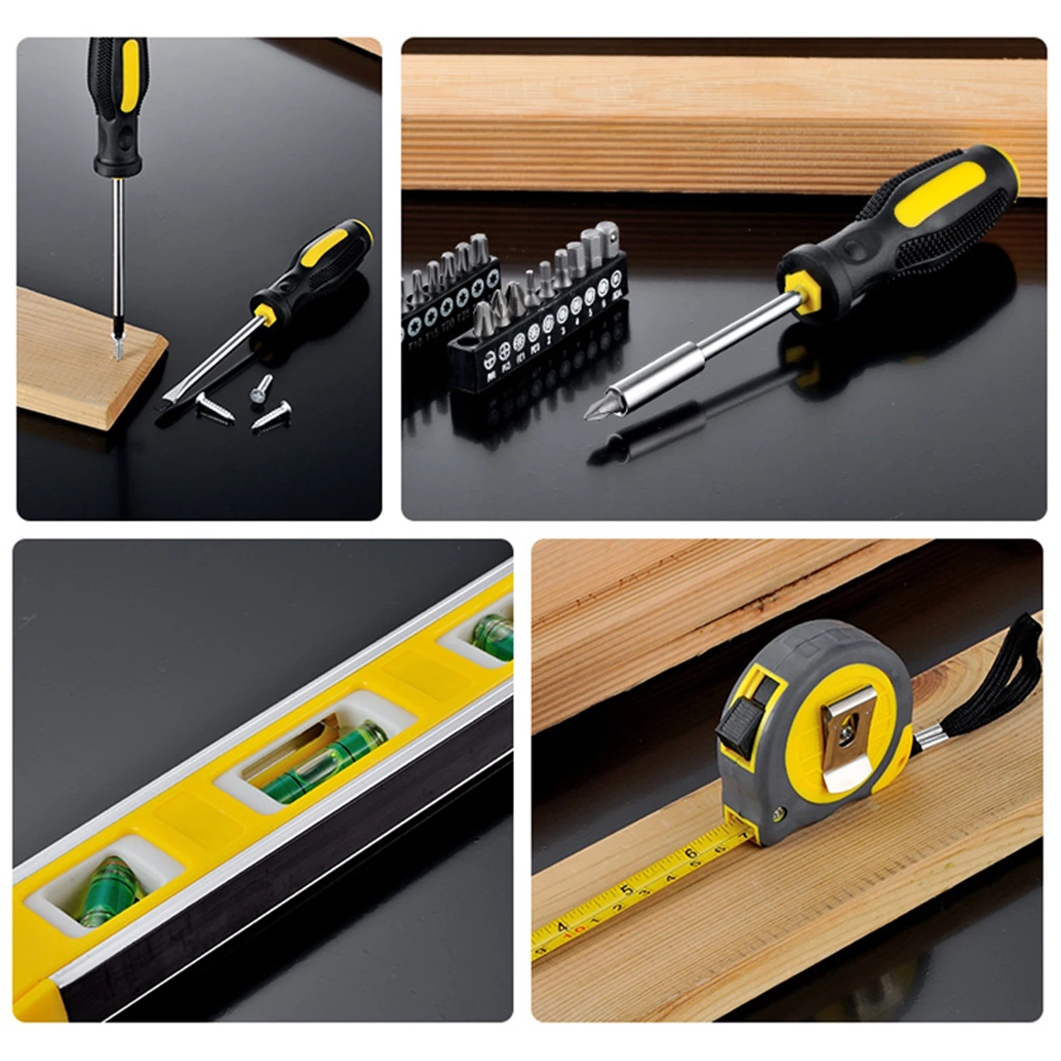 

Screwdriver Set 78pcs Household Combination Tool Set Hardware Tool Box Hand Tools Screwdriver Kit