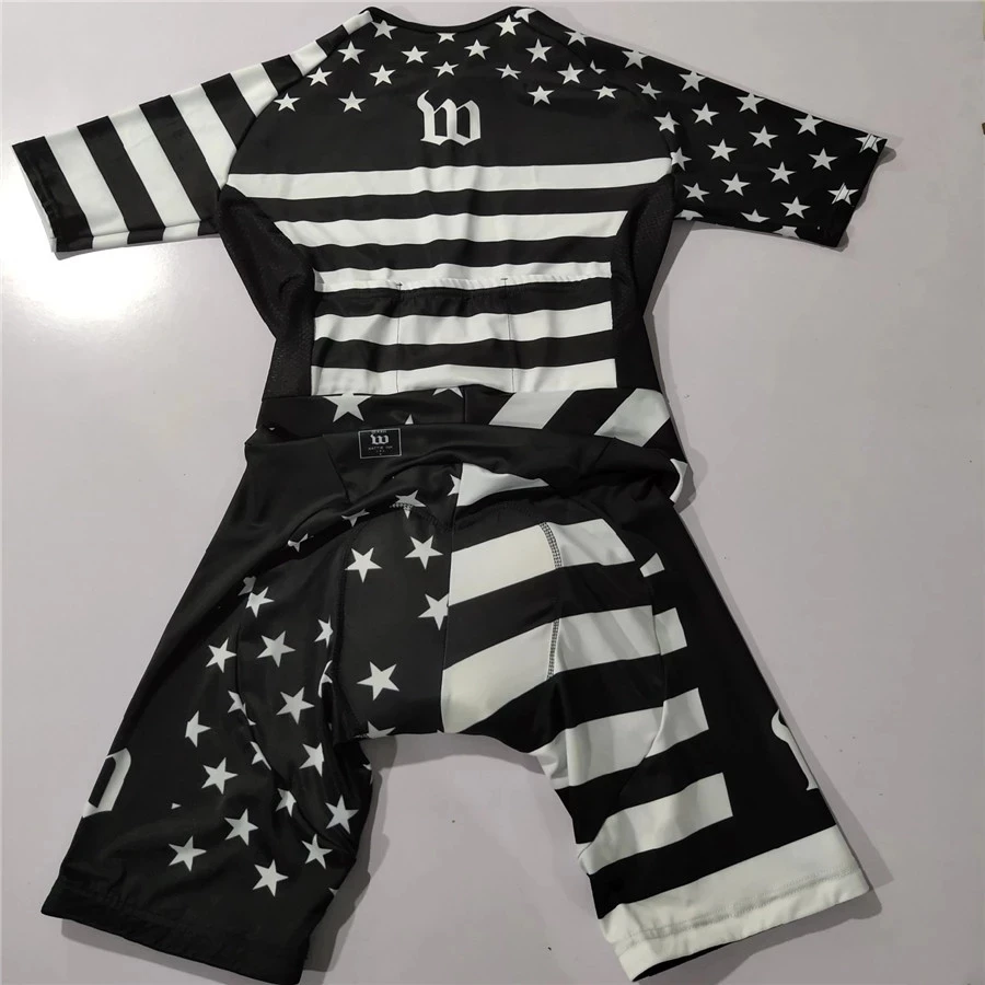 Триатлон 2020 Мужское боди одежда для велоспорта с короткими рукавами женская