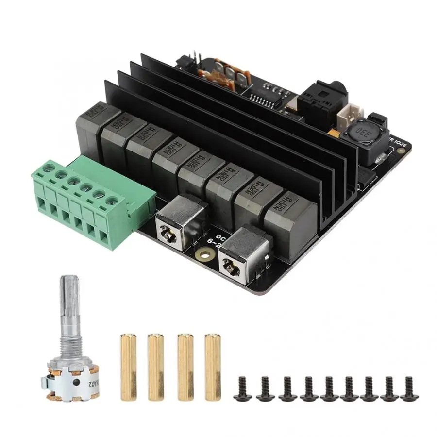 Стерео аудио Плата расширения HIFI DAC класса D усилитель звука для Raspberry Pi 4 Модель B/3B+/3B аудио Плата