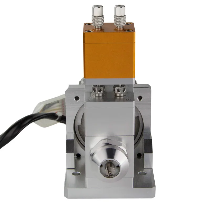 

QLH-115 Electric stirring dispensing valve Dynamic with Motor Ab Dual Liquid Adjustable Proportion Pouring Glue Dispensing Valve