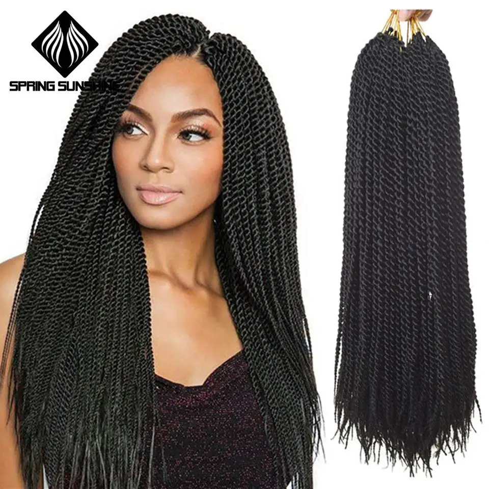 Косички из сенегальского плетеного крючком 14 18 дюймов| |