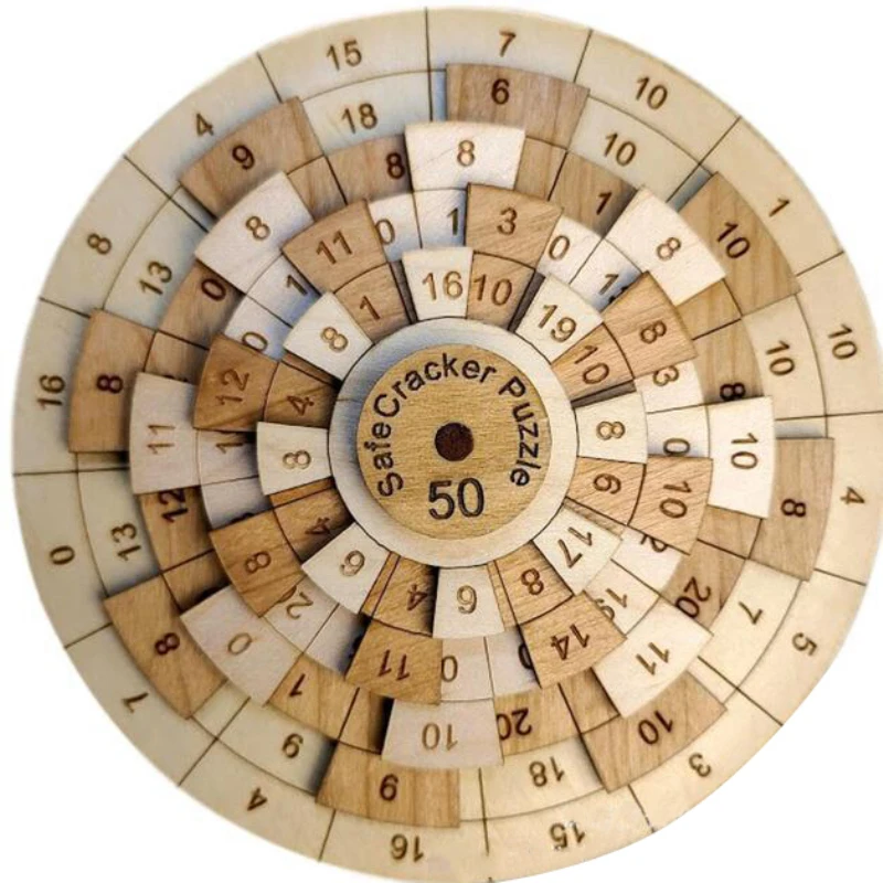 

Новинка! Деревянная головоломка, математические игрушки, высокосложный математический головоломка для развития интеллекта, развивающая головоломка, Прямая поставка