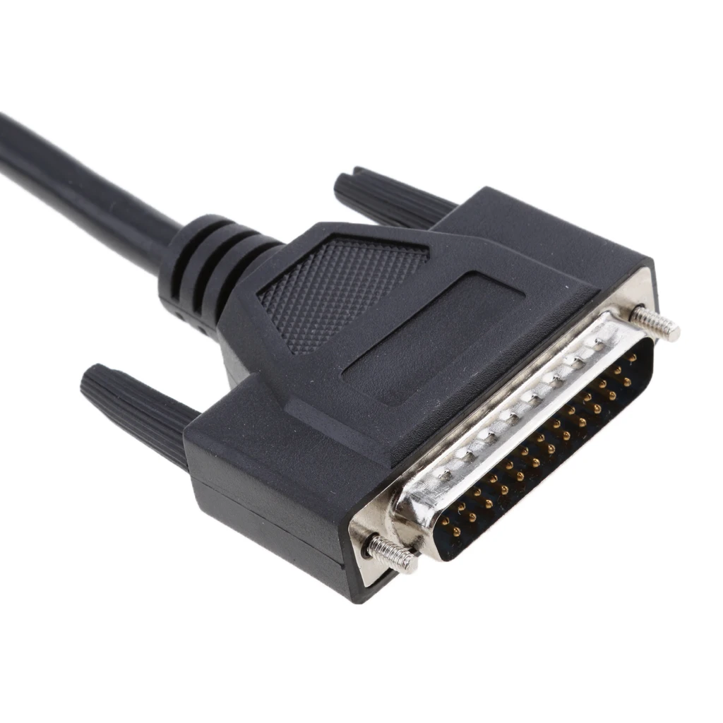 

16 Pin OBDII OBD2 to DB 25 Pin Extension Diagnostic Cable Adapter Cord 100cm