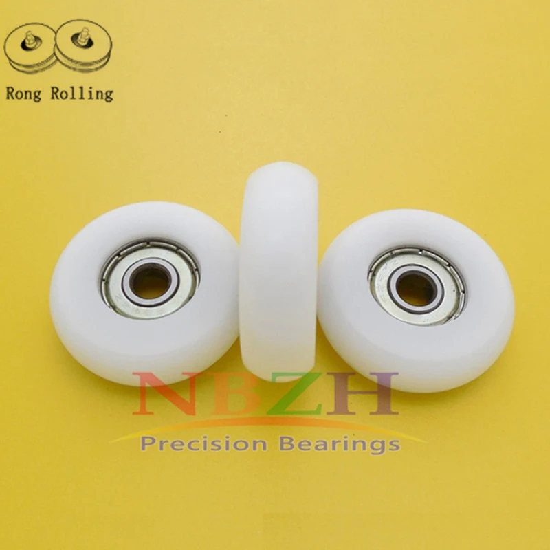 

6*35*11mm sliding gate/window nylon roller/pulley/wheels stainless steel 626ZZ bearing bore 6mm,diameter 35mm,thickness 11mm.