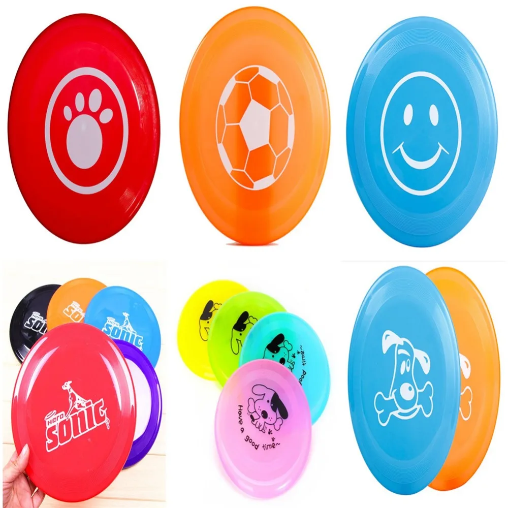 1 шт. пластиковая летающая тарелка игрушка для собак игра домашних животных