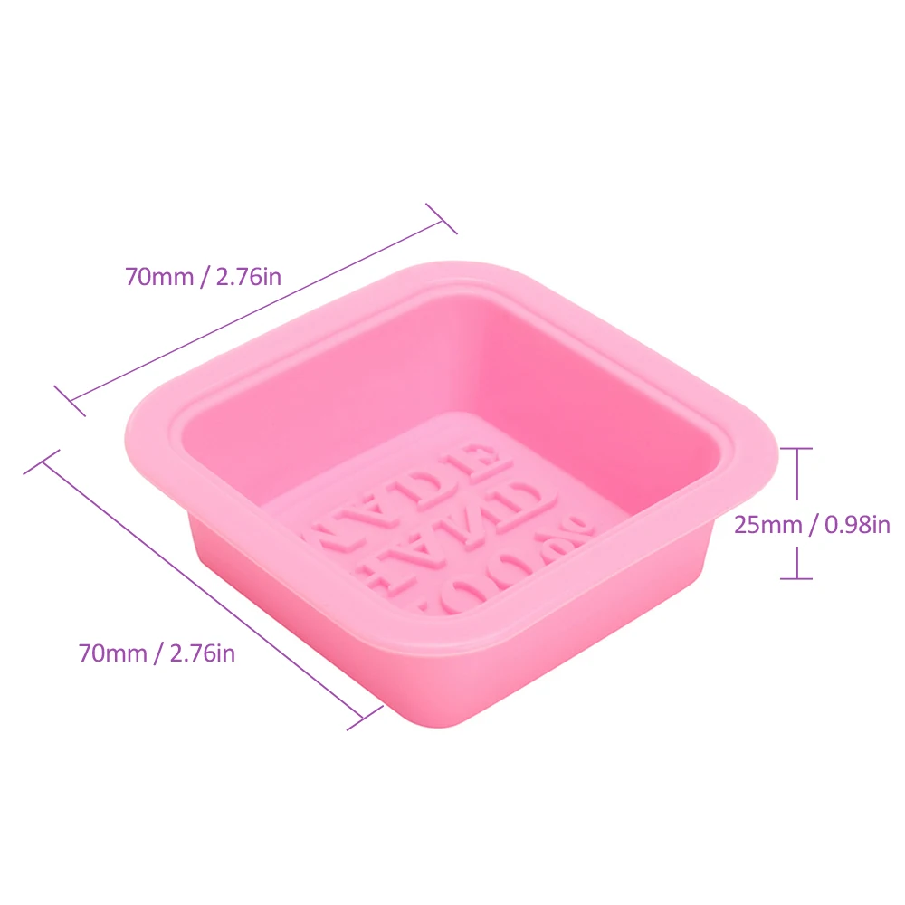 Силиконовая форма для мыла ручной работы многофункциональные формы свечей