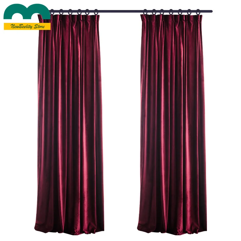 Рождественские бархатные занавески для гостиной спальни оконные балкона театра