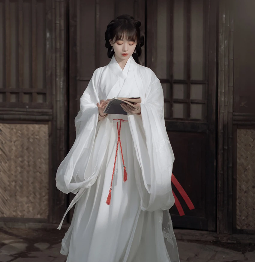 

Новинка 2022, женские платья ханьфу, традиционная китайская одежда для леди, свадебная абайя, одежда для косплея, Восточный старинный сказочн...