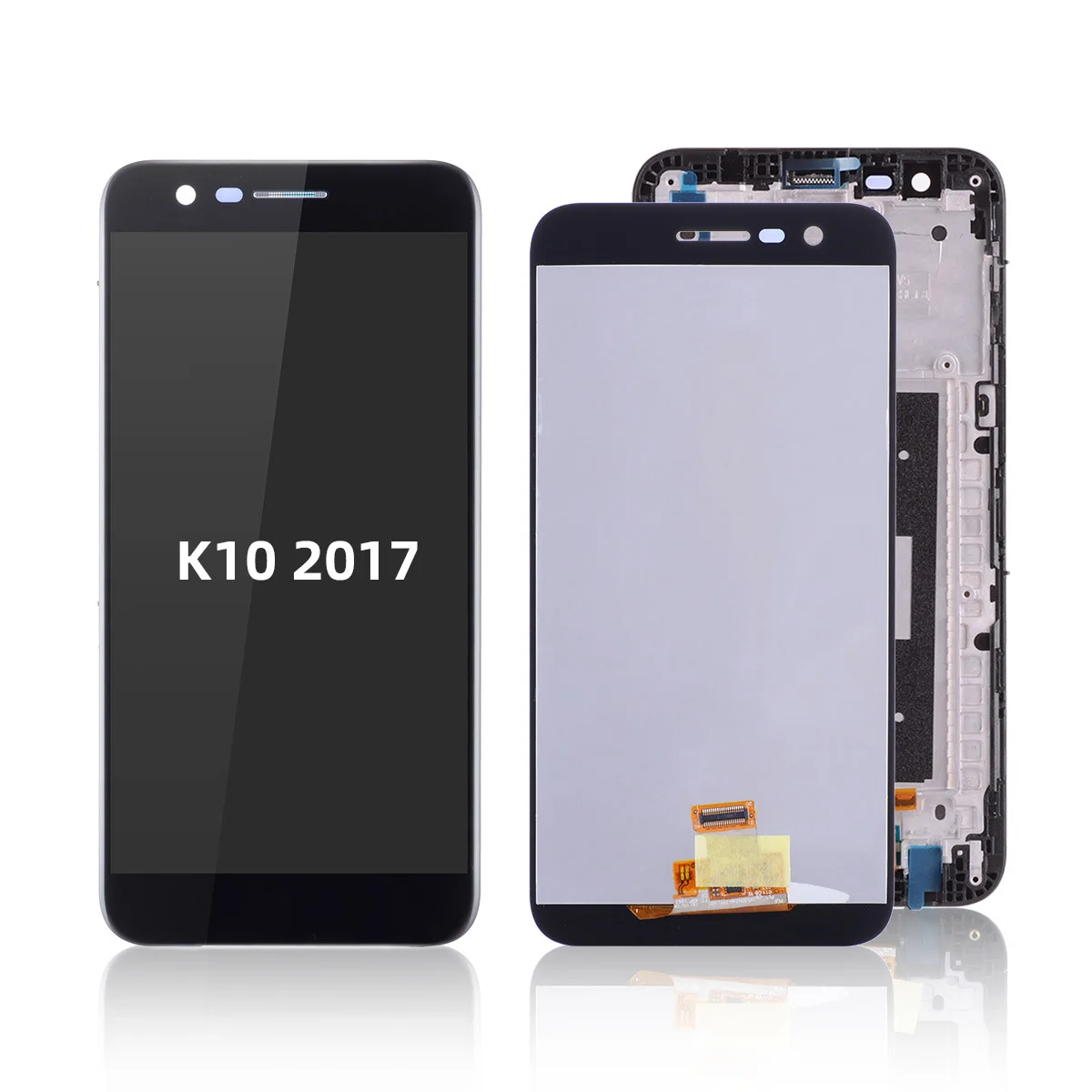 Оригинальный Для LG K10 2017 M250N X400 ЖК-дисплей с сенсорным экраном дигитайзер рамкой