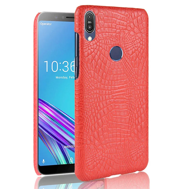 Чехол для Asus ZB602KL жесткий чехол из искусственной кожи телефона Zenfone Max Pro M1 ZB ZB602 602 602KL KL X00TD|Бамперы| |