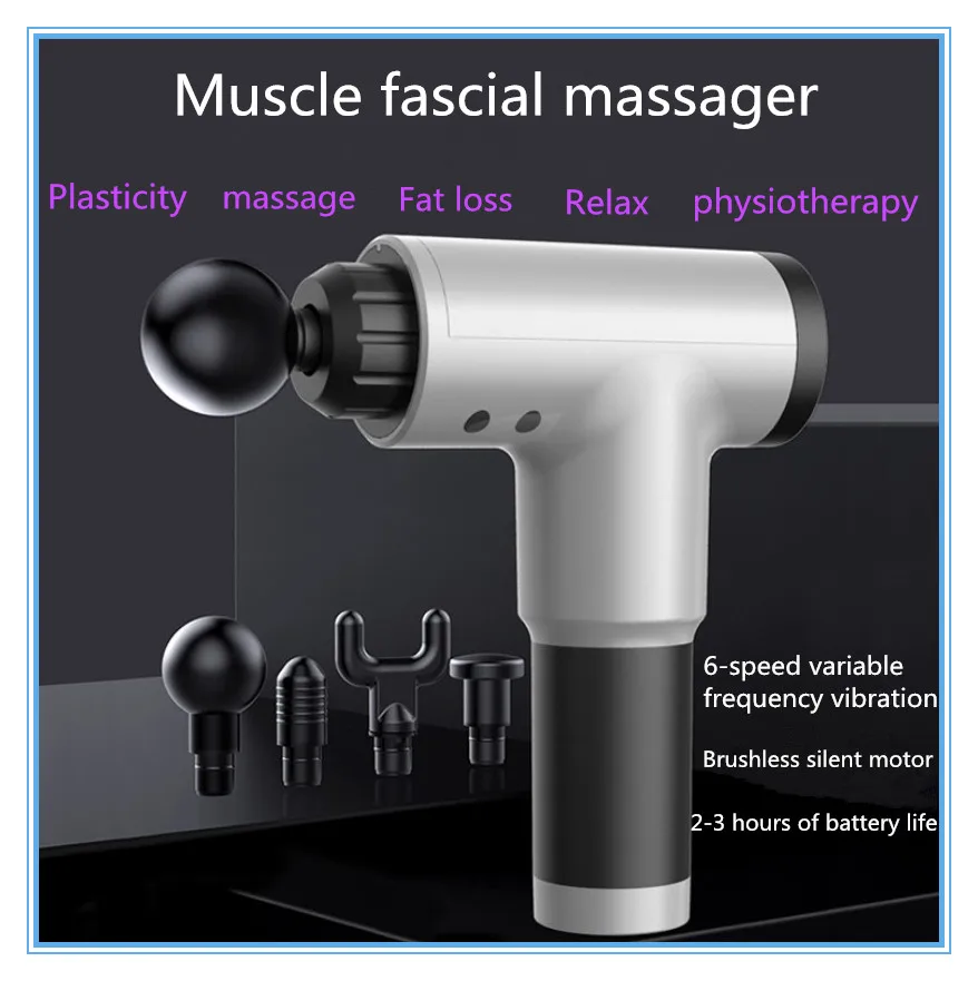 Высокая Мощность Перезаряжаемые массаж мышц пистолет поможет облегчить боль в
